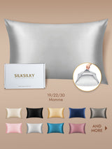 [Silver] SilkSilky Pillowcase 001
