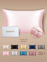 [Pink] SilkSilky Pillowcase 001