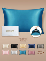 [Teal] SilkSilky Pillowcase 001
