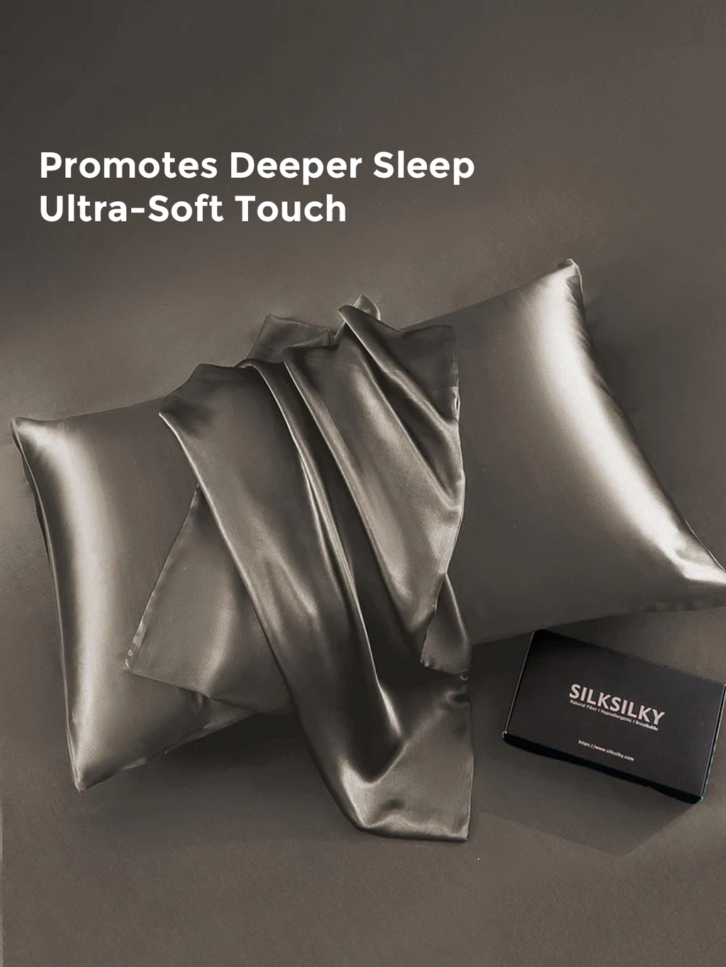 30Momme Luxurious 100% Silk Pillowcase Envelope