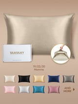 [Khaki] SilkSilky Pillowcase 001