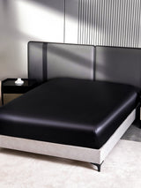 [Black] SilkSilky  22Momme Sheet 002