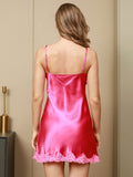 SilkSilky-US-Pure-Silk-Sleeveless-V-Neck-Nightgown-Hot-Pink-002