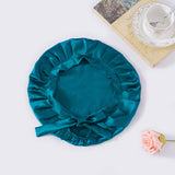 SilkSilky US Pure Silk Sleep Cap Teal 002