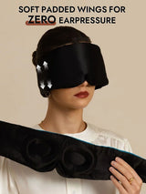 [Black] SilkSilky  Eye Mask 006