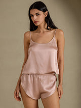 [Tuscany] SilkSilky  Spaghetti Strap Camisole Set 006