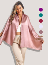 [Pale Mauve] SilkSilky  Scarf 001