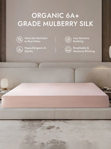 [Pink] SilkSilky  25Momme Sheet 001