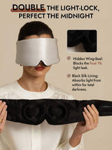 [Light Gray] SilkSilky  Eye Mask 004