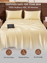 [Ivory] SilkSilky  30Momme Pillowcase 007