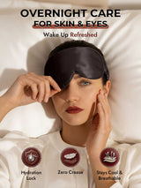 [Dark Gray] SilkSilky  Eye Mask 007