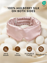 [Light Pink] SilkSilky  Eye Mask 002