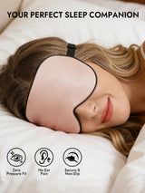 [Pink] SilkSilky  Eye Mask 005
