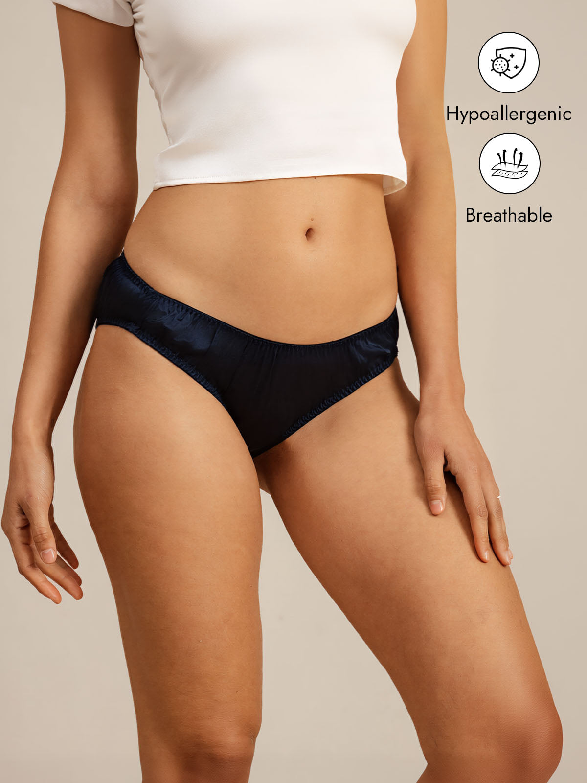 [Dark Blue] SilkSilky  Panty 001