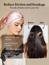 [Pink] SilkSilky  Sleep Cap 005