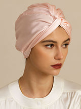 [Pink] SilkSilky  Sleep Cap 001