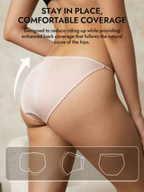 [Pale Mauve] SilkSilky  19Momme Stretch Silk Charmeuse Panty 005