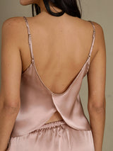 [Tuscany] SilkSilky  Spaghetti Strap Camisole Set 004