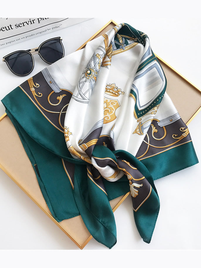 [P002] SilkSilky  Pure Silk Scarf 003,