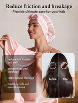 [Light Pink] SilkSilky  Sleep Cap 003