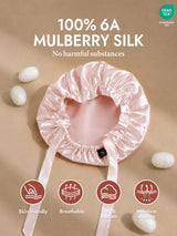 [Pink] SilkSilky  Sleep Cap 002