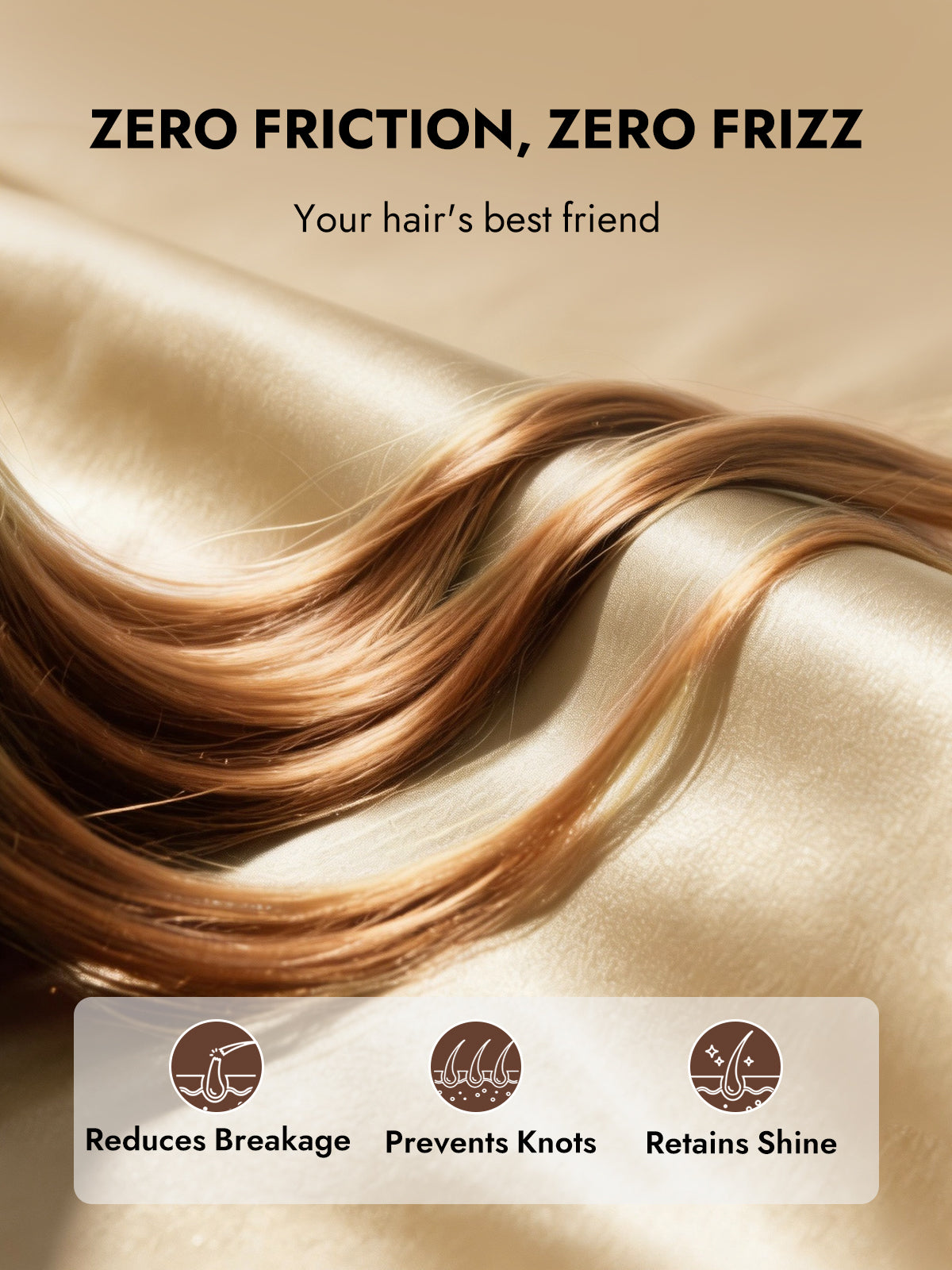 [Beige] SilkSilky  22Momme Pillowcase 003