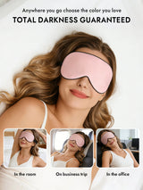 [Light Pink] SilkSilky  Eye Mask 006