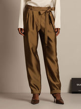 [Bronze] SilkSilky  32Momme Silk Womens Pants 007
