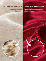 [Wine] SilkSilky  25Momme Sheet 002