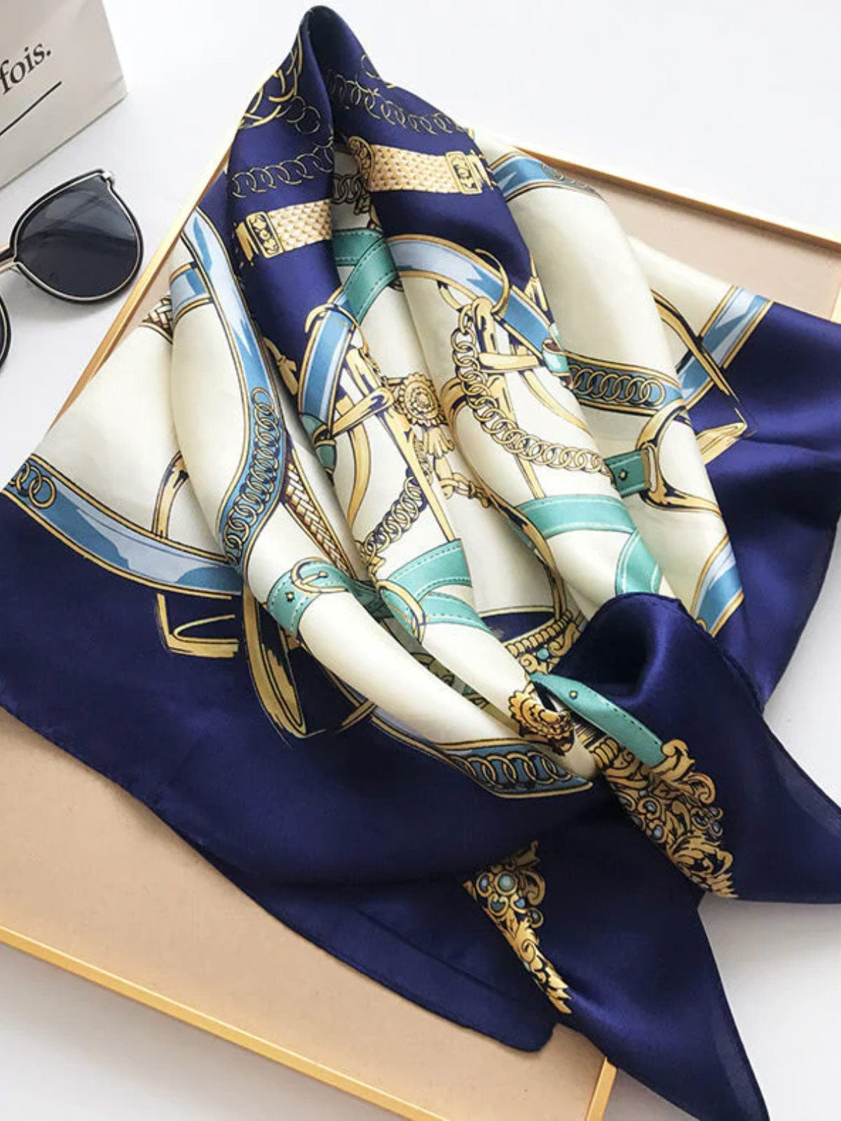[P005] SilkSilky  Pure Silk Scarf 003,