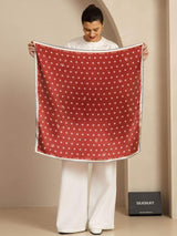 [Wine] SilkSilky Scarf 004