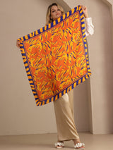 [Orange Dog] SilkSilky Scarf 004