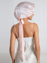 [Light Pink] SilkSilky  Sleep Cap 003