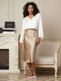 SilkSilky-US-19Momme-Pure-Silk-Skirt-Champagne-001