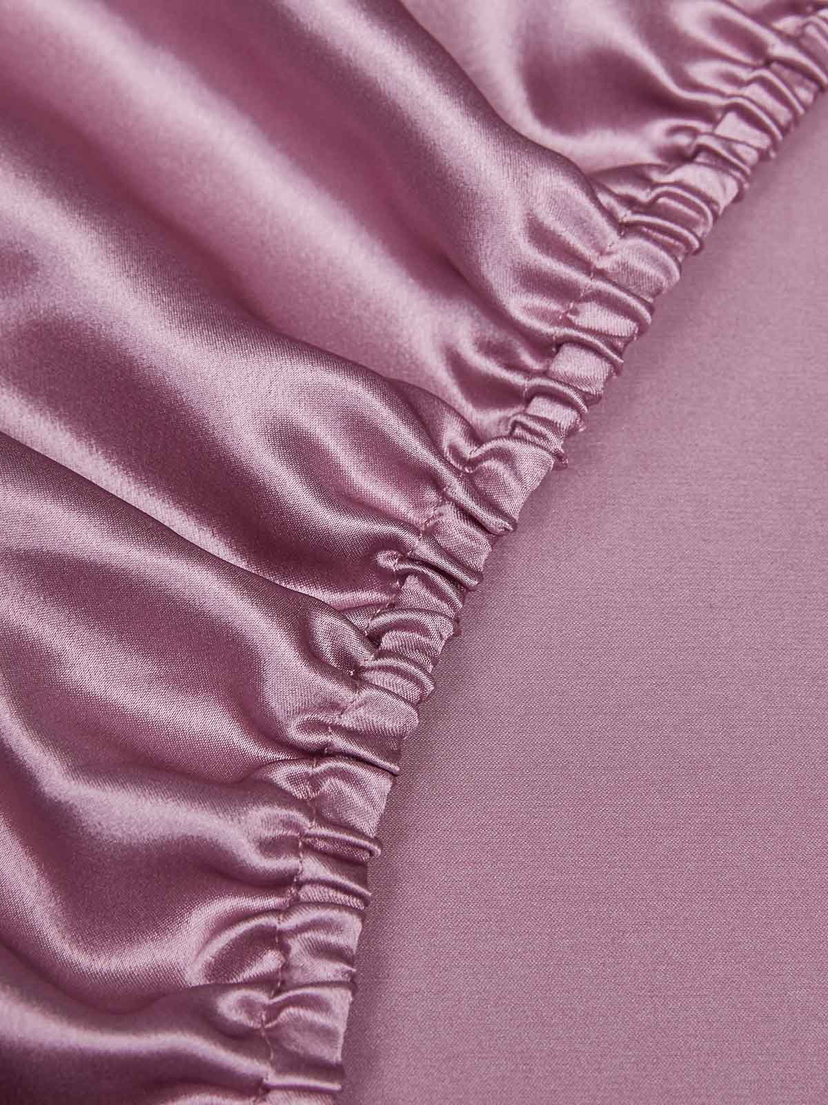 [Mauve Orchid] SilkSilky  25Momme Pure Silk Bedding Set 004