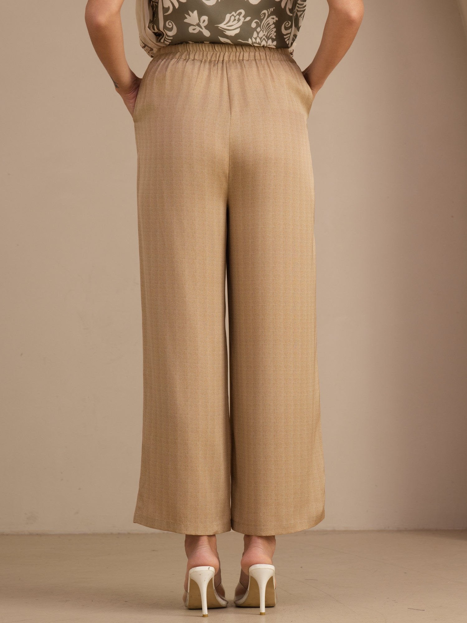 [Curry] SilkSilky Womens Pants 002