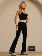 [Black] SilkSilky 100% Silk Jersey Womens Pants 008