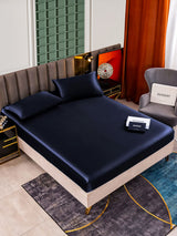 [Dark Blue] SilkSilky  25Momme Bedding Set 001