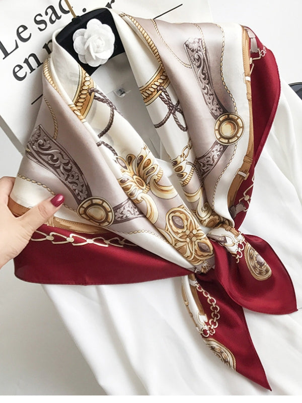 [P009] SilkSilky  Pure Silk Scarf 001,