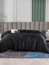 [Black] SilkSilky  25Momme Duvet Covers 006