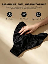 [Black] SilkSilky  Panty 003