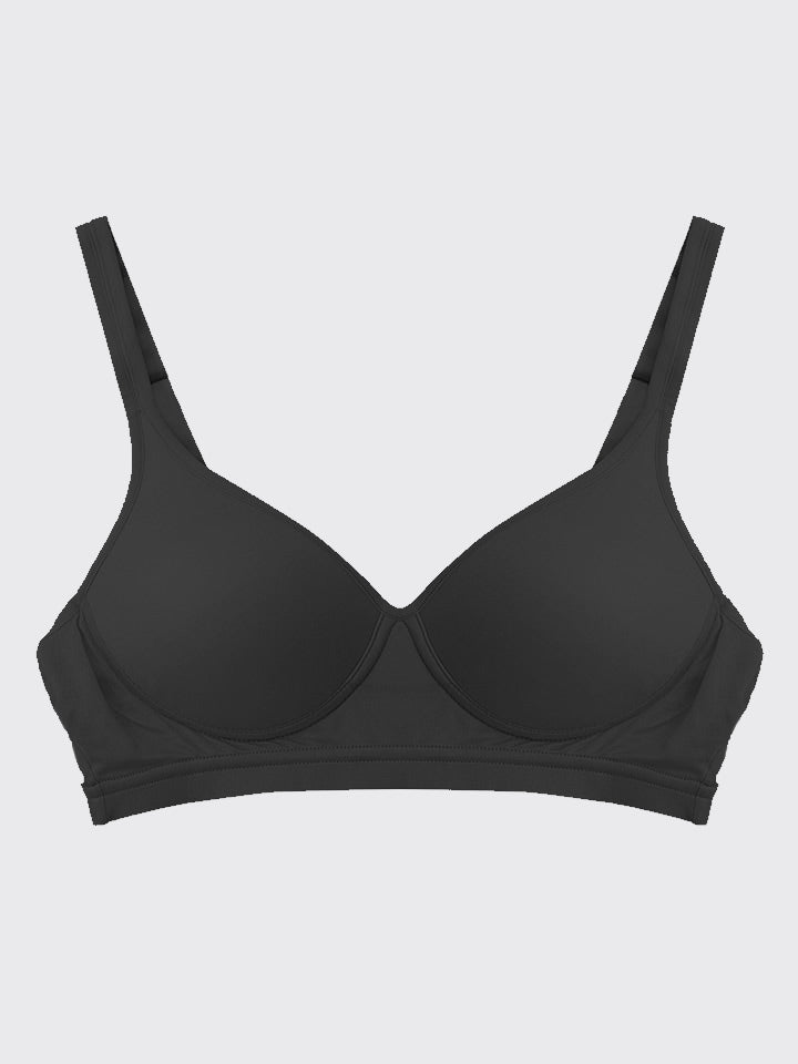 Brabalas Wireless Bras for Women Extremely Comfortable Seamless Adjustable  Minimizer Padded T-Shirt Bras Everyday Bra, Cornsilk, 32DD : Buy Online at  Best Price in KSA - Souq is now : Fashion
