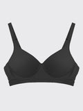 SilkSilky US Silk Knitted Bra Black 001