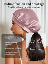 [Pale Mauve] SilkSilky  Sleep Cap 004