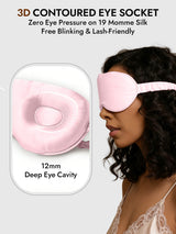 [Pink] SilkSilky  Eye Mask 004