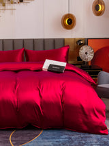 [Wine] SilkSilky  19Momme Bedding Set 002