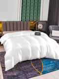 SilkSilky US 25Momme Pure Silk Duvet Cover White 002