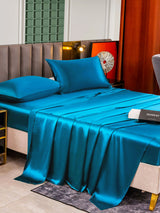 [Teal] SilkSilky  25Momme Bedding Set 003