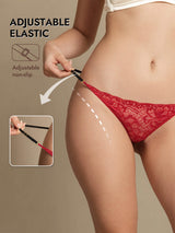 [Wine] SilkSilky  Pure Silk Panty 005