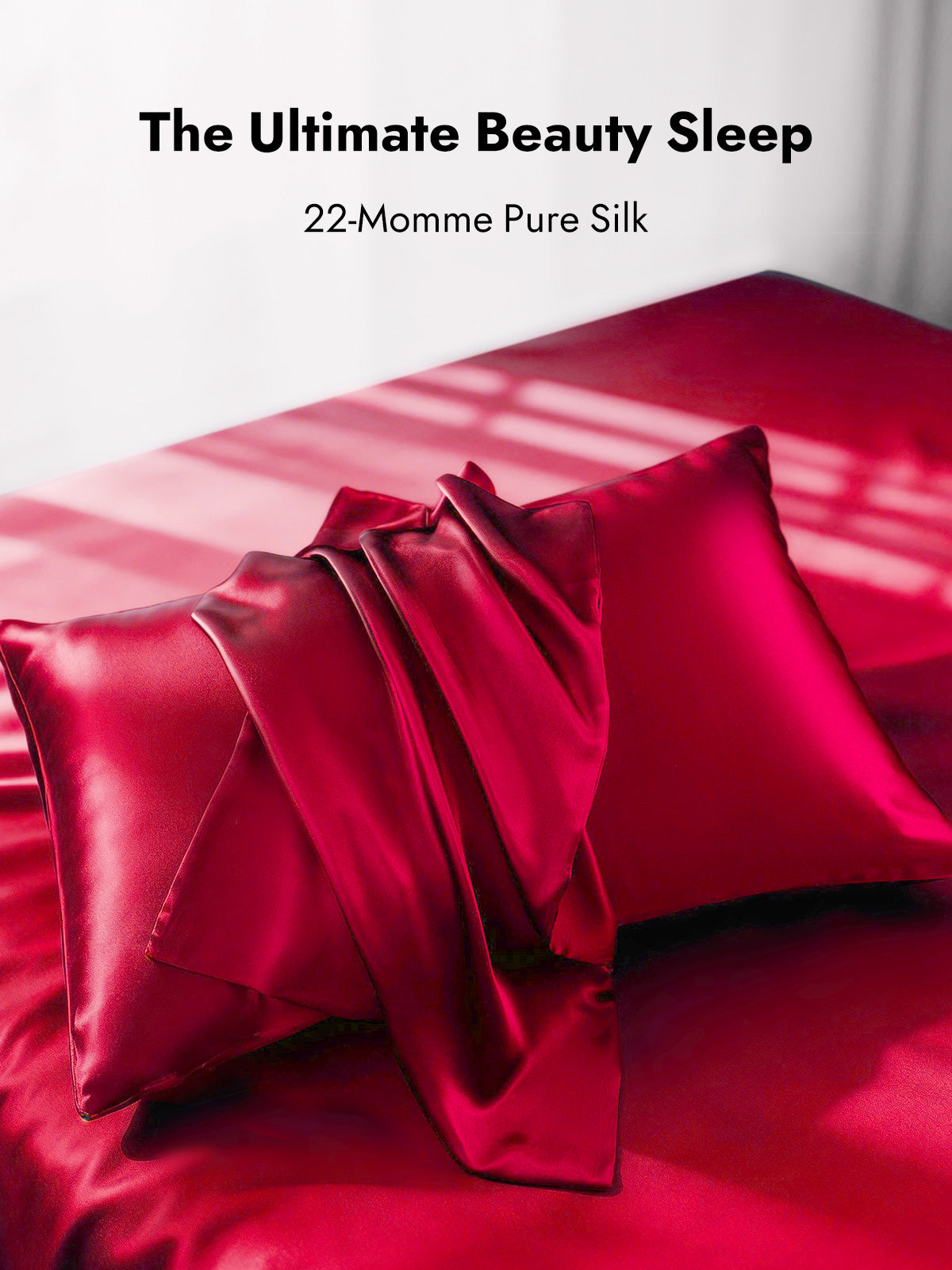 [Wine] SilkSilky  22Momme Pillowcase 001